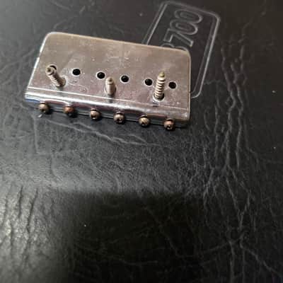 Fender USA Bullet Electric Guitar Bridge w Original Mounting Screws 1982 image 3