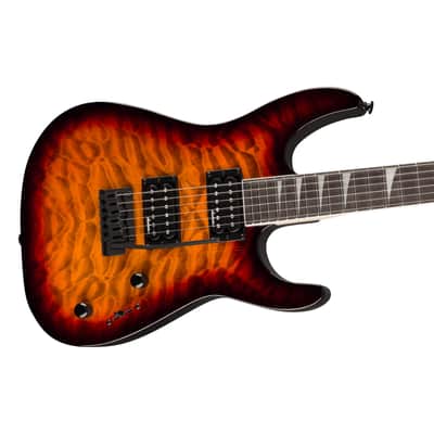 Jackson JS Series JS20 DKQ 2PT Transparent Tobacco Burst - Electric Guitar image 4