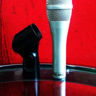 Vintage 1980's USA Shure SM62 / SM5B Cardioid Dynamic Microphone Low Z w mic clip & mic pouch # 2 image 10