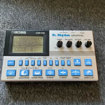 Boss DR-110 Dr. Rhythm 1980s - Silver image 3