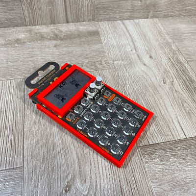 Ultra Minimal Case & LCD Protector for Teenage Engineering Pocket Operators - color RED - by KZcraftworks USA image 3
