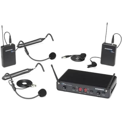 Samson Concert 288 Presentation Combination Dual-Channel Wireless System, Band I image 1