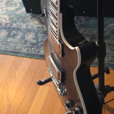 Gibson Mark Morton Signature Les Paul Modern Quilt 2026 - Translucent Ebony Burst Satin image 6