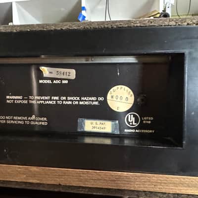ADC Audio Dynamics 500 Professional Frequency Equalizer Tested Works Bild 7