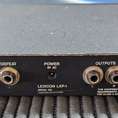Lexicon LXP-1 Multi-Effects Processing Module 1980s - Black image 2