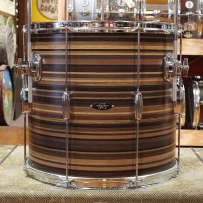 C&C Drum Company Player Date II Outfit in Brown Oyster 14x22 8x12 15x16 image 8