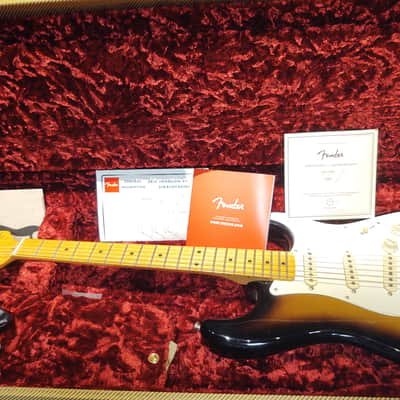 Fender EJ'54 Virginia Stratocaster 2020 - Tow-tone tobacco burst image 6