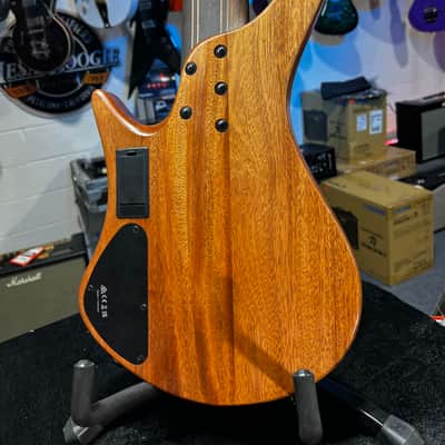 Immagine Ibanez EHB Ergonomic Headless 6-string Multi-scale Antique Brown Stained Low Gloss Auth Dealer! 744 GET PLEK’D! - 9