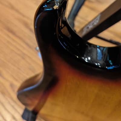1960's Norma Electric Guitar - Sunburst - All Original - w case image 9