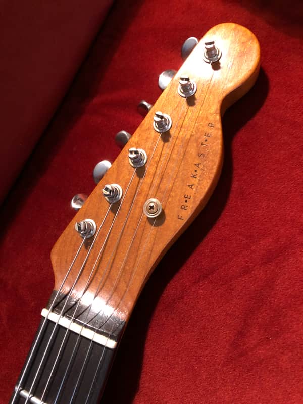 Freakaster Telecaster Custom 2023 First Red Nitro Relic | Reverb
