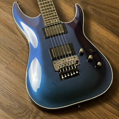 Schecter Hellraiser Hybrid C-1 FR UV in Ultra Violet image 4
