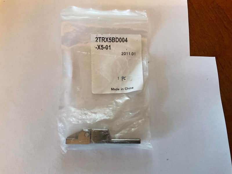Genuine Ibanez 2TRX5BD004 2020 Cosmo Black Finish Saddle Unit For Edge-Zero II image 1