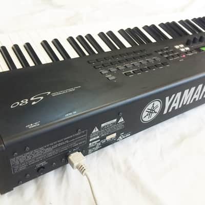 YAMAHA S80 Synthesizer 88-Key Keyboard Made in JAPAN. Sounds and Works Great ! image 13