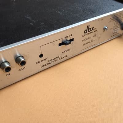 dbx 163 Compressor / Limiter 1980s - Black image 3