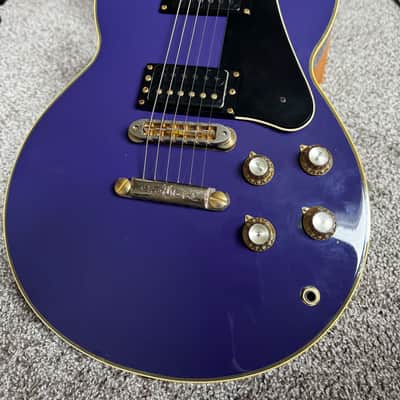 Wylde Audio Barbarian Custom Purple Blizzard Bullseye w/ Hard Case