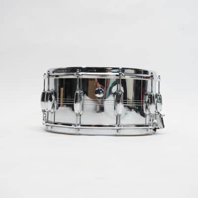 SLINGERLAND   SOUND KING GENE KRUPA COB 14"x6.5" SNARE DRUM 1970s - Chrome image 4