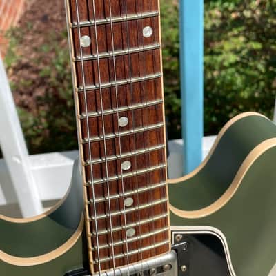 2013 Original Gibson Chris Cornell Signature ES-335 -Olive Drab Green – RARE Original Lifetime Release #91/250 image 19