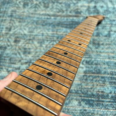 Warmoth Telecaster 5A Roasted Maple Neck image 3