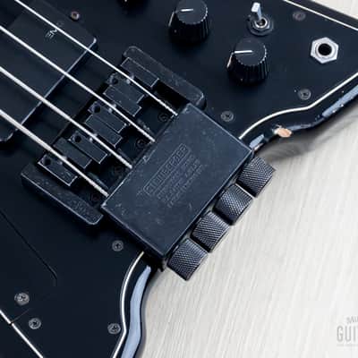1986 Steinberger XP2 Vintage Headless Bass Black w/ EMG image 7