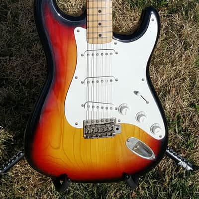 Greco SE-380 Stratocaster MIJ Super Power 1980 Gloss Tobacco Sunburst image 1