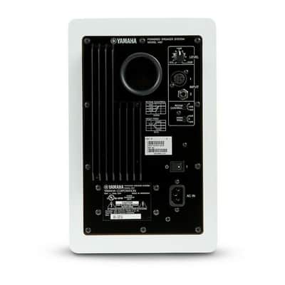 Yamaha HS7W White  6.5" Powered Studio Monitor. This has YOUR name on it and is Ready to Ship Now! image 2
