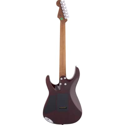 Charvel USA Select DK24 HSS 2PT CM QM Autumn Glow - Custom Electric Guitar image 2