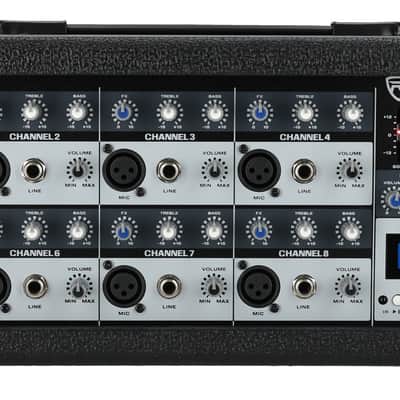 Rockville RPM85 2400w Powered 8 Channel Mixer/USB, Effects/Bluetooth+DI Box Bild 11