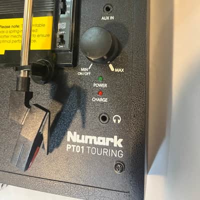 Numark PT01 Touring Suitcase Turntable 2010s - Black image 4