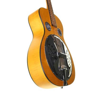 Epiphone Dobro Hound Dog Deluxe Round Neck Resonator with Case image 5