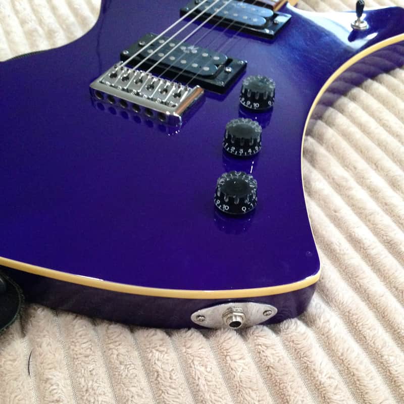 Washburn A-5 Stage Series Reissue 90's (96?) Purple / Cream | Reverb