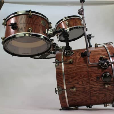 HHG Drums  Self Contained Nesting Kit 2021 Red Ebony Satin image 19