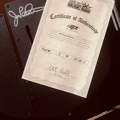 Ernie Ball Music Man Majesty BFR Claro Walnut image 7