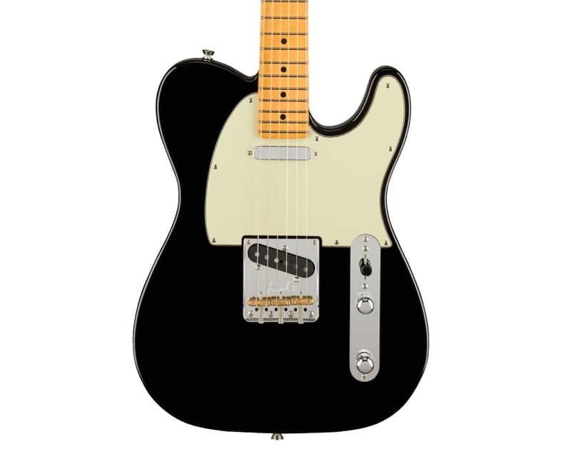 Used Fender American Professional II Telecaster - Black w/ Maple FB image 1