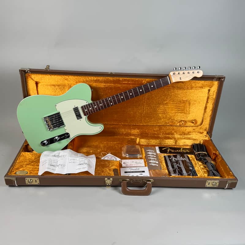 2008 Fender AVRI '62 Custom Telecaster Seafoam Green (Neck Routed for Mini Hum)
