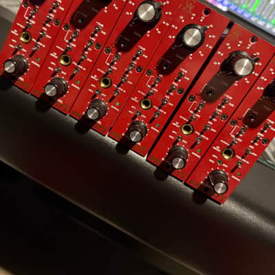 Golden Age Project Pre-573 MKIII 500 Series Microphone Preamp Module 2019 - Present - Red image 1