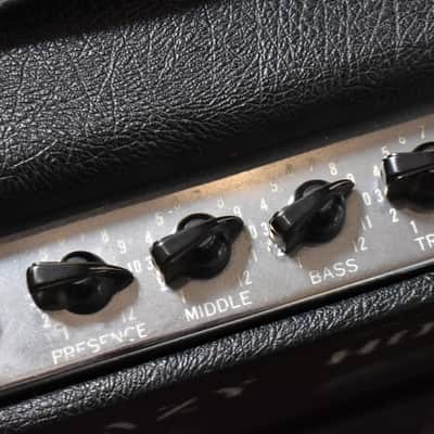 1959 Fender Bassman 5F6-A 4x10 Combo Modified Black Tolex Pre-CBS image 10