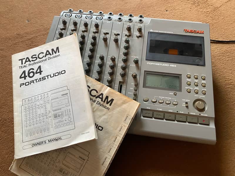 Tascam 464 Portastudio 4-Track Cassette Recorder | Reverb