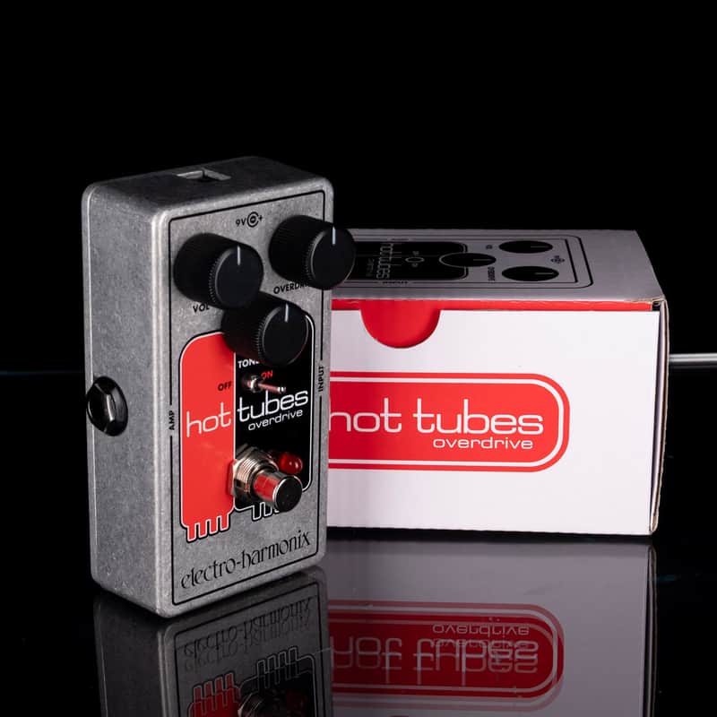 Used Electro-Harmonix Hot Tubes Nano Overdrive Pedal With Box image 1