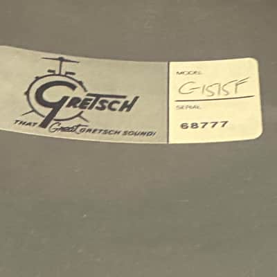 Gretsch USA Custom Maple drums - 20/10/12/15 rosewood lacquer image 13
