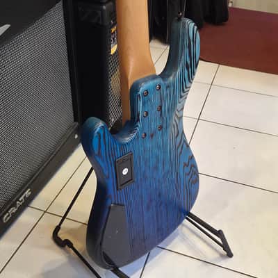 Sandberg California VT5 35" 2026 - Zebra Finish Blueburst Bass Guitar image 10