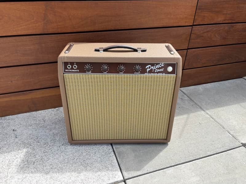6G2 Brownface Princeton amp combo clone. (Similar to tweed Harvard and Vibrolux) imagen 1