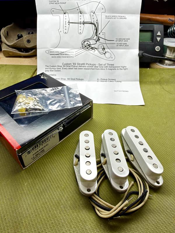 Fender Custom Shop '69 Stratocaster Pickup Set