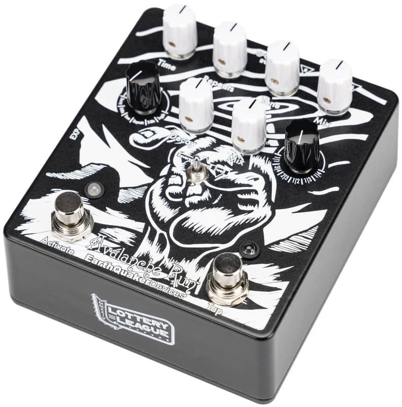 Lottery League x EarthQuaker Devices Avalanche Run V2