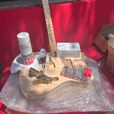 Fender Lindy Fralin Warmoth Glendale Groove master Esquire NEW - Unfinishes image 1