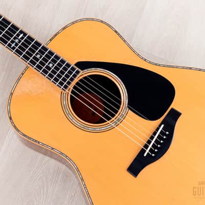 2008 Yamaha LL36 ARE Original Jumbo Acoustic Guitar Nitro Lacquer w/ Case image 9