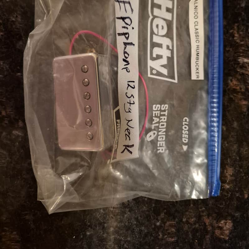 2000s Epiphone Neck Pickup Silver