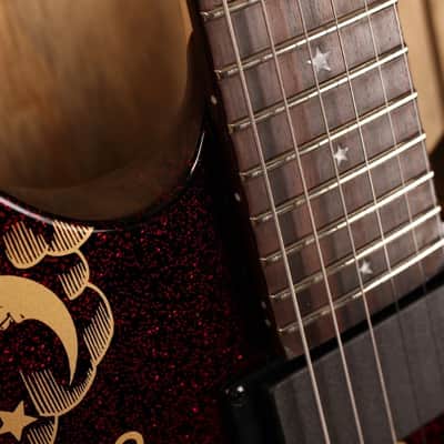 ESP LTD Kirk Hammett Ouija 2019 Red Sparkle image 10