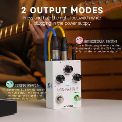 Mooer MVP3 Loopation Vocal Effects Processor Guitar Voice Pedal (Price includes the import duty for US buyer) image 4