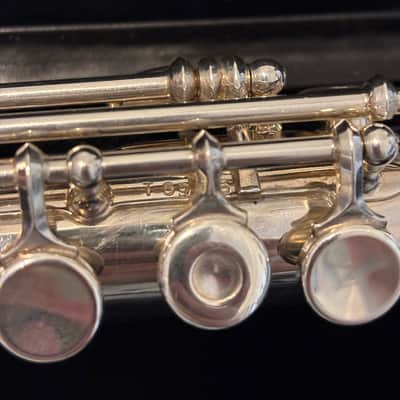 Vintage Armstrong Alto Flute - Solid Silver Straight Headjoint image 9