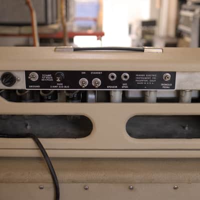 Fender Brownface Blonde Showman - AB763 (1964) image 4